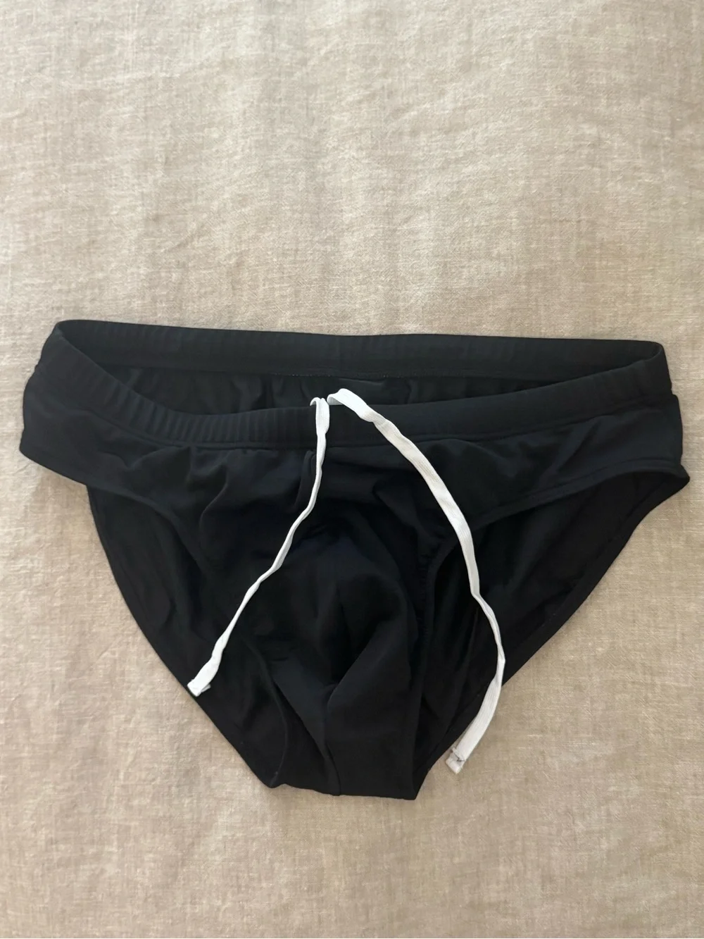 Black Men’s Swim Brief